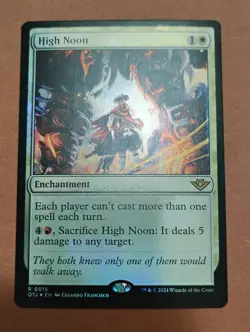 1x High Noon FOIL **NEAR MINT** **UNPLAYED** MTG - Image 1