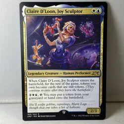 Claire D’Loon, Joy Sculptor (165) Unfinity UNF MTG Magic The Gathering - Image 1