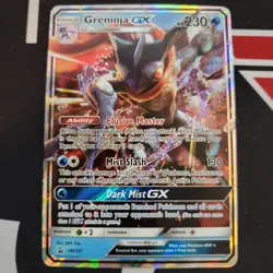 Pokemon TCG Greninja GX SM197 Sun & Moon Promo Holo - Image 3