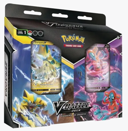 2022 POKEMON TCG: V Battle Deck (Zeraora vs. Deoxys) - Image 1