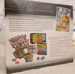 Pokemon Scarlet & Violet Paldea Evolved Elite Trainer Box Booster Promo - Image 2