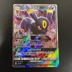 Umbreon GX 80/149 Ultra Rare Sun & Moon Base Set Holo Pokemon TCG LP - Image 1