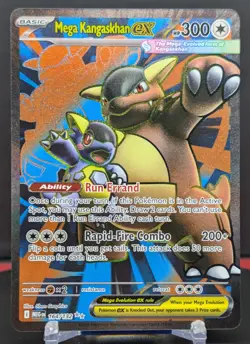 Pokemon Mega Kangaskhan ex #164/132 English Mega Evolution Ultra Rare - Image 1