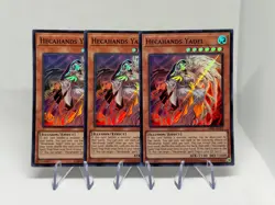 Hecahands Yadel DBPR-AE002 Playset x3 Super Rare AE NM YuGiOh - Image 1