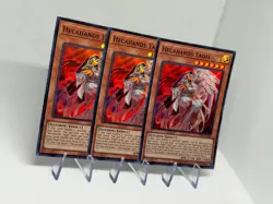 Hecahands Yadel DBPR-AE002 Playset x3 Super Rare AE NM YuGiOh - Image 3