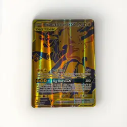 Pikachu & Zekrom GX Jumbo Black Star Promo Card #SM248 - Image 1