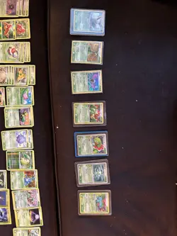 Pokemon Grass Type Card Lot Featuring Celebi ex, Meganium ex, Venusaur Rev Holo - Image 2