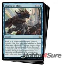 Change Of Plans X4 M/NM Magic MTG Streets Of New Capenna: Commander - Image 1