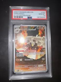 Garganacl 147/132 - PSA 10 - Illustration Rare - Pokemon TCG: Mega Evolution - Image 1