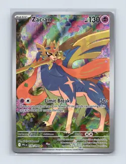 Zacian 100/094 Illustration Rare Phantasmal Flames Pokemon Near Mint - Image 1
