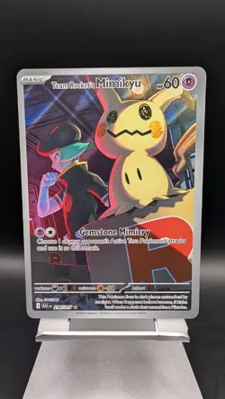 Team Rocket’s Mimikyu 238/217 Ascended Heroes Ill Rare - Pokemon TCG NM - Image 1