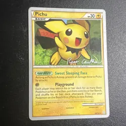 Pokemon PICHU 28/123 HeartGold SoulSilver - 2011 World Championships - NM/M - Image 2