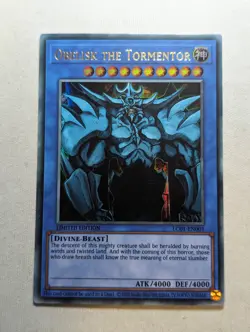 Yu-Gi-Oh! - Obelisk the Tormentor - LC01-EN001 - Ultra Rare - 1st Edition - VLP - Image 1