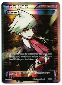 Steven 95/98 - Ancient Origins Rare Ultra Pokemon TCG - LP Card - Image 1
