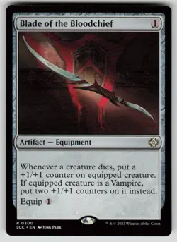 Blade of the Bloodchief Rare Commander: The Lost Caverns of Ixalan 300 MTG NM - Image 1