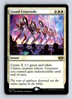Grand Crescendo 118 R Commander: Tarkir: Dragonstorm Magic: The Gathering NM/M - Image 1