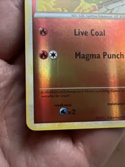 MP+ Magmar 62/95 Reverse Holo Call of Legends AUTHENTIC Pokemon Card - Image 3
