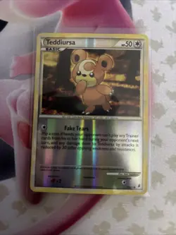 Pokemon - Teddiursa - 73/95 - Call of Legends - Reverse Holo - Vintage 2011 - Image 1