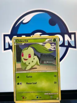 Chikorita 59/123 HeartGold & SoulSilver Common LP 2010 - Image 1
