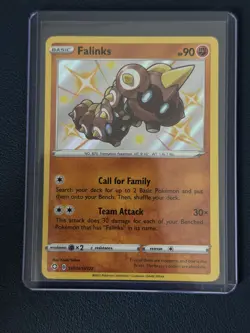 Pokemon TCG Falinks Shining Fates SV074/SV122 Holo Shiny Holo Rare Near Mint - Image 1