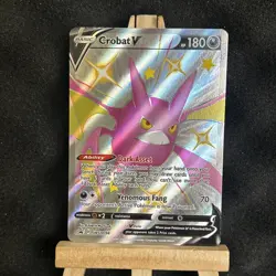 Crobat V SWSH098 Pokemon TCG Sword & Shield Promo Cards NM - Image 1