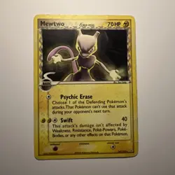 NM Pokemon TCG Mewtwo Holon Phantoms 24/110 Non Holo #24 LP/MP - Image 1