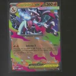 Phantasmal Flames Black Star Promo 030 Mega Charizard x Ex Card Pokemon TCG NM - Image 1