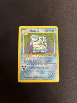 Blastoise 2/102 Pokemon Base Set Rare Holo - 1999 Vintage - Wizards Of The Coast - Image 4