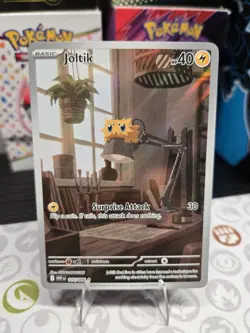 Pokemon TCG - S&V - White Flare - Joltik 116/086 - Illustration Rare - NM - Image 1