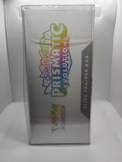 Prismatic Evolutions Elite Trainer Box ETB Pokemon TCG Scarlet & Violet SEALED - Image 5