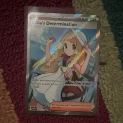 Pokemon Lillie's Determination 169/149 Sun & Moon Full Art Holo Ultra Rare NM++ - Image 1