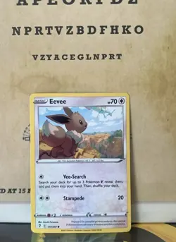 Pokemon TCG Eevee Evolving Skies 125/203 Regular Common - Image 1