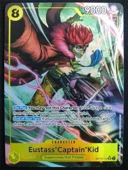 Eustass Captain Kid OP10-112 SR Foil - One Piece Card #4WS - Image 1