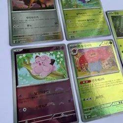 Pokemon TCG Korean 151 Poke ball Reverse Holo Bundle X5 Cards Pack Fresh / NM - Image 2