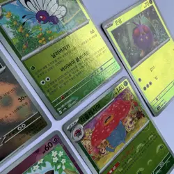 Pokemon TCG Korean 151 Poke ball Reverse Holo Bundle X5 Cards Pack Fresh / NM - Image 4