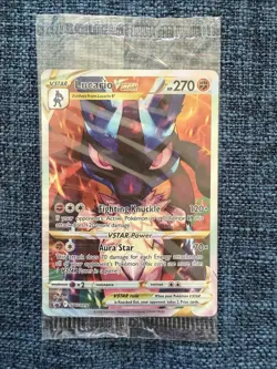 Pokemon TCG Lucario VSTAR SEALED Sword & Shield Black Star Promo Card SWSH291 A - Image 1