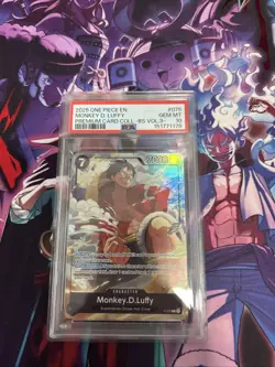 2025 ONE PIECE PREM CARD COLL -BEST SELECTION VOL.3- #075 MONKEY D. LUFFY PSA 10 - Image 3