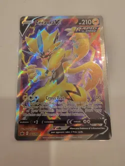 Zeraora V 165/198 Chilling Reign NM Full Art Ultra Rare Pokemon Card NM/M! - Image 1