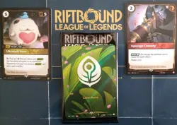Riftbound TCG Unleashed Nexus Night Promo Cards x 3 including Rune - Image 1