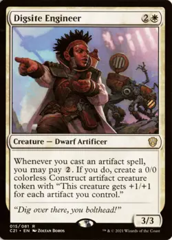 Digsite Engineer 15 C21 Commander 2021 NM - Image 1