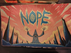 Wizard of Barge (NOPE.) Playmat *Signed and Stitched* MTG - Image 1