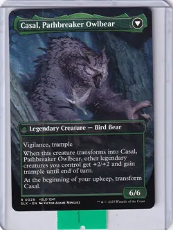 Casal Lurkwood Pathfinder/Casal Pathbreaker Owlbear (#029) * Secret Lair MTG - Image 2