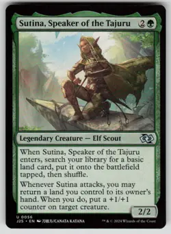 Sutina, Speaker of the Tajuru (Anime) U Foundations Jumpstart 56 NM - Image 1