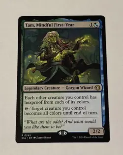 MTG Tam, Mindful First-Year - Lorwyn Eclipsed NM - Image 1