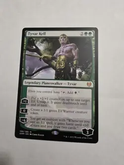 Magic: The Gathering Tyvar Kell Kaldheim Mythic Regular Planeswalker 198/285 - Image 1