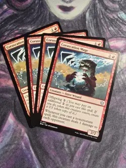 CORUSCATION MAGE X4 Bloomburrow BLB Magic MTG MINT CARD - Image 1
