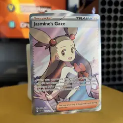 Jasmine's Gaze Ultra Rare Holo SSP 233/191 NM Pokemon TCG - Image 1