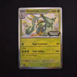 SERPERIOR STAMPED PRERELEASE MEP 064 PERFECT ORDER BUILD & BATTLE POKEMON TCG - Image 1