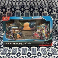 Pokemon Snorlax EX Blissey EX Special Collection 8 Booster Pack Box Sealed - Image 1