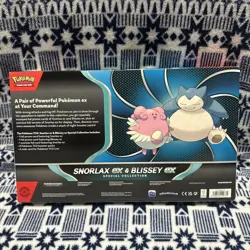 Pokemon Snorlax EX Blissey EX Special Collection 8 Booster Pack Box Sealed - Image 2